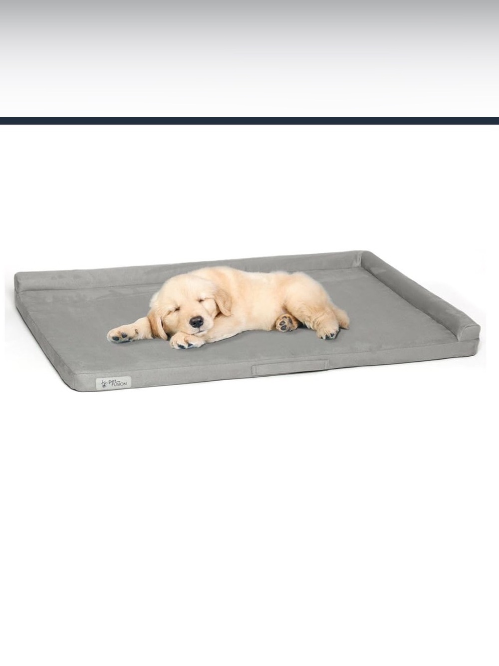 Dog Crate Mattress with Bolsters